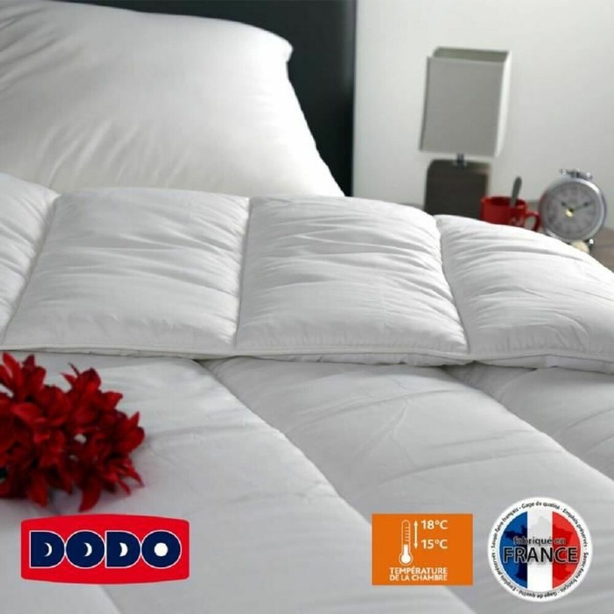 Dekbed DODO Vancouver Wit 400 g /m² 200 x 200 cm